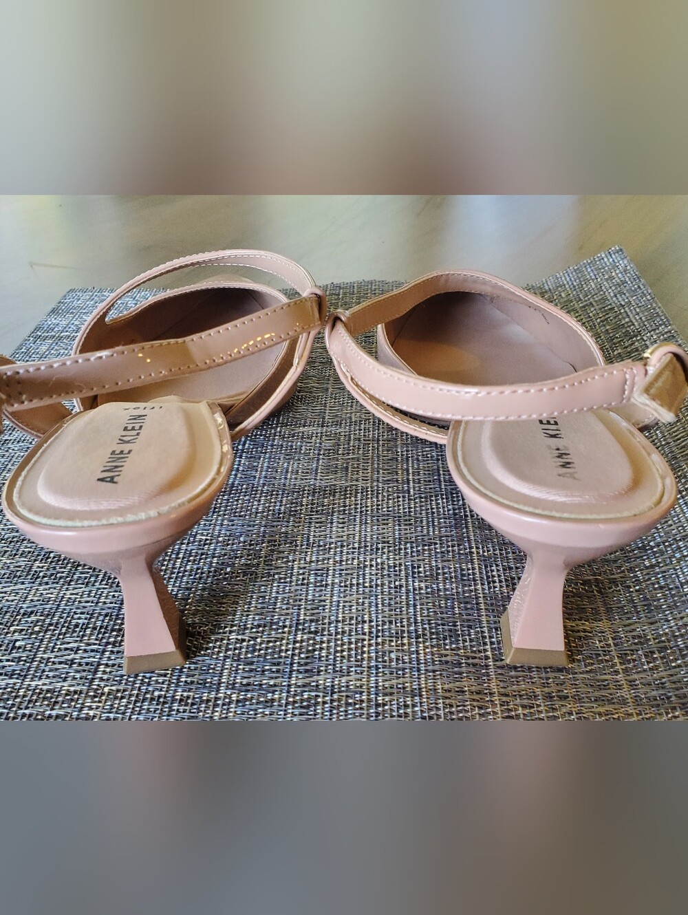 Anne Klein Iflex Women’s Pointed-Toe Slingback Pumps in Nude Size 9 - Picture 3 of 5